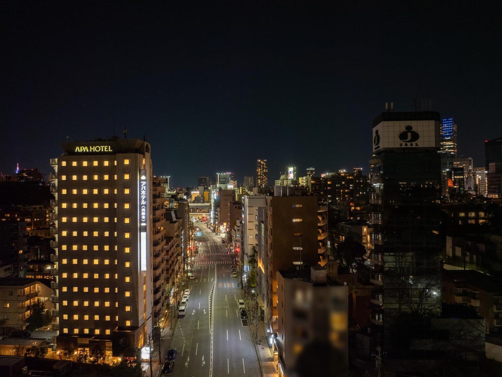 Apa Hotel Nishiazabu Токио Экстерьер фото